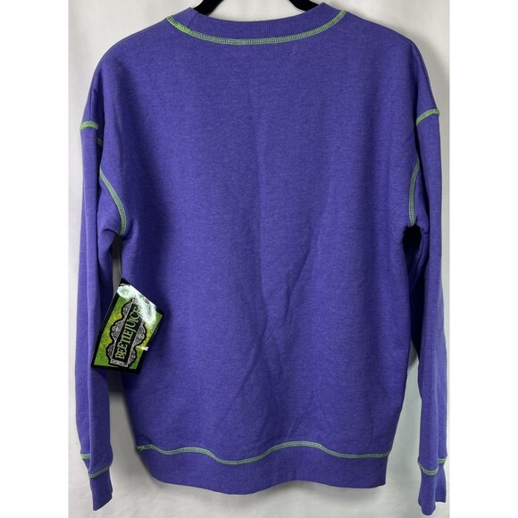Beetlejuice Sweatshirt XXS Purple NWT Oversized - Picture 2 of 5